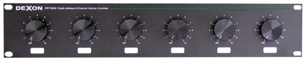 PRT 6000 panel regulátorů hlasitosti