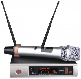 MBC 840 bezdrátový mikrofon diverzitní ruční
